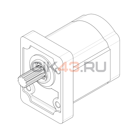 Насос шестеренный T3-20R-R05D07-SG04G03-NP.V1H4 Насос шестеренный T3-20R-R05D07-SG04G03-NP.V1H4