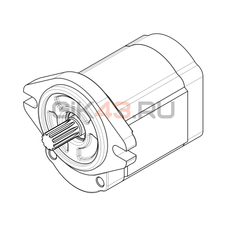 Насос шестеренный T3-20R-S02D32-SG05G03-NP.V1H4