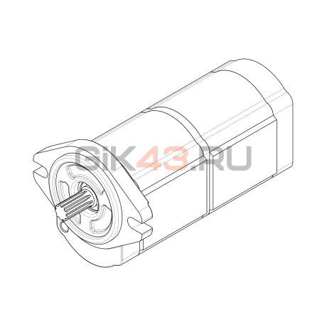Насос шестеренный T3-20/20L-S02D04-SM09M05/M09M05-NP.V1H4 Насос шестеренный T3-20/20L-S02D04-SM09M05/M09M05-NP.V1H4