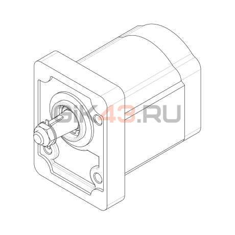 Насос шестеренный T3-25R-R05C09-SH06H05-NP.V1H4