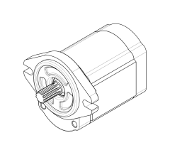 Насос шестеренный T3-25L-S02D32-SG05G03-NP.V1H4