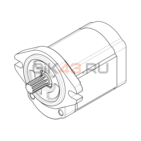 Насос шестеренный T3-25L-S02D32-SG05G03-NP.V1H4