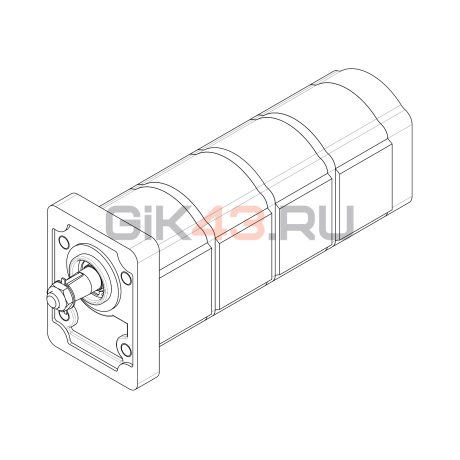Насос шестеренный T3-4/4/4/4L-R05C08-SG03G03/G03G03/G03G03/G03G03-NP.V1H4 Насос шестеренный T3-4/4/4/4L-R05C08-SG03G03/G03G03/G03G03/G03G03-NP.V1H4