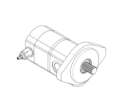 Насос шестеренный T3-8/6L-S03D13-SG04G03/NG03-N039P.V1H4