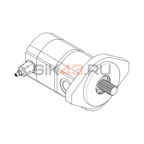 Насос шестеренный T3-8/6L-S03D13-SG04G03/NG03-N039P.V1H4 Насос шестеренный T3-8/6L-S03D13-SG04G03/NG03-N039P.V1H4