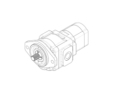 Насос шестеренный GHD1-45/T3-14/8L-S02D04-SG05G04/G04G03/G04G03-N039P.V1H4 Насос шестеренный GHD1-45/T3-14/8L-S02D04-SG05G04/G04G03/G04G03-N039P.V1H4