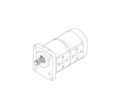 Насос шестеренный T3-4/4L-S02V09-SG03G03/G03G03-NP.V1H4