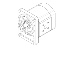 Насос шестеренный T3-11L-S02D11-SG04G03-NP.V1H4