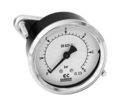 Манометр M043-U10 (0-10 бар) D39, R1/8 панельный с монт. плитой Манометр M043-U10 (0-10 бар) D39, R1/8 панельный с монт. плитой