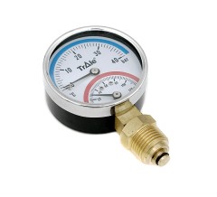 Манометр MFIT6304016V с термометром (0-1,6MPа, 0-120град) G1/4 д.63мм