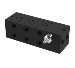 Плита монтажная BM4AC2 (4-х местная, с клапаном 20-210 bar) Плита монтажная BM4AC2 (4-х местная, с клапаном 20-210 bar)