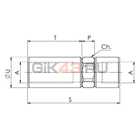 Корпус клапана 61100052 VRD