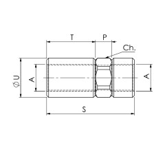 Корпус клапана 61100094 VUBA