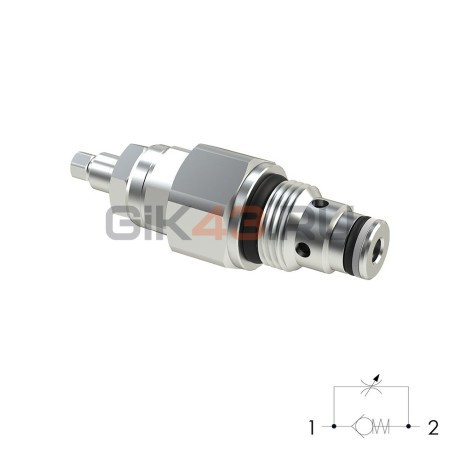 Дроссель VRF6C с обратным клапаном