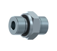 Адаптер ORFS 9/16' - BSP 3/8 с упл