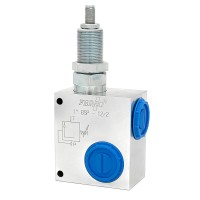 Клапан предохранительный PRSHG1N (1' BSP, 100 л/мин, 50-380 бар) Клапан предохранительный PRSHG1N (1' BSP, 100 л/мин, 50-380 бар)