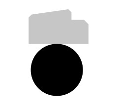 Уплотнение поршня PS08B 192-176,9-6,3 PTFE+BR40%/NBR