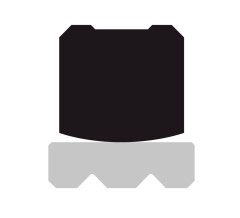 Уплотнение ротора R09A 247,65-266,7-15,2 PTFE/NBR