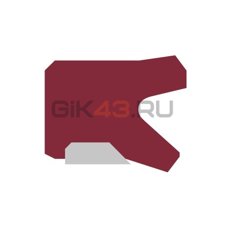 Манжета RS02B 180-200-16/17 PU/PTFE/Br40%