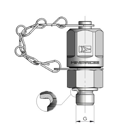 Контрольная точка DK М10*1,0 - М16* 2,0 (Ш-Ш) S10310X10C