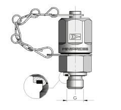 Контрольная точка BSP 1/2 - М16* 2,0 (Ш-Ш) S10712G00C