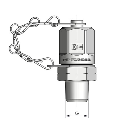 Контрольная точка BSPT 3/8 - М16* 2,0 (Ш-Ш) S10838190C