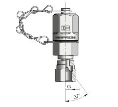 Контрольная точка UNF 1/2 - М16* 2,0 (Г-Ш) S11512203C