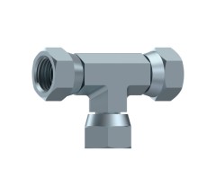 Тройник BSP 1/4 - 1/4 - 1/4 Г-Г-Г (S122504)