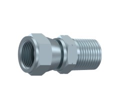 Адаптер JIC 1/2 - NPT 1/4 Г-Ш (S1600804)
