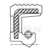 Сальник 50-68-7 SGN1 NBR