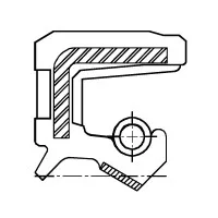 Сальник 25-35-5 TC-PL NBR