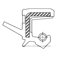 Сальник 48-65-10/15 TC9 NBR