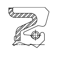Сальник 29-43-7,7 TCH4 NBR