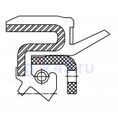 Сальник 58-75-7,5/11,5 TCHA9 ACM