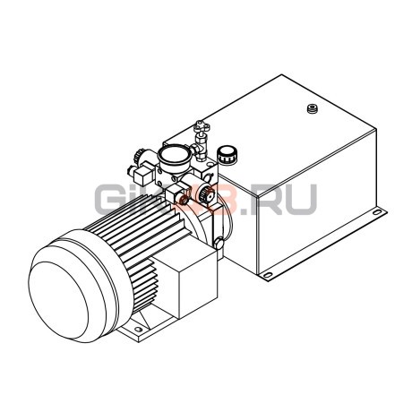 Гидростанция TDDL-00-2002-CT385-0400-001 Гидростанция TDDL-00-2002-CT385-0400-001