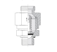 Клапан обратный TN107-12LR3/8 (STA RHVL 12 R 3/8)