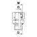 Адаптер TN426GG-14SR  (тело 1/2' - гайка M22*1,5)