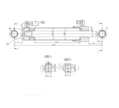 Гидроцилиндр ГЦ 80.40.320.620.0040.07