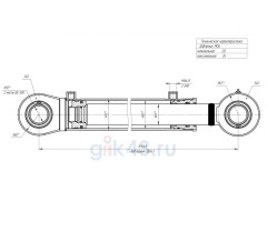 Гидроцилиндр ЦГ-80.60*1265.11