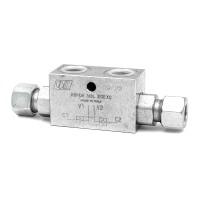 Гидрозамок двусторонний VBPDE 3/8 L 2CEXC 3/8-12L (М18*1,5)