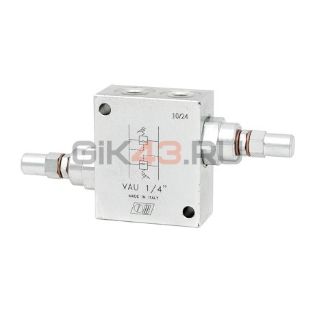 Клапан предохранительный VAU 1/4' (V0438/180) 10-180бар