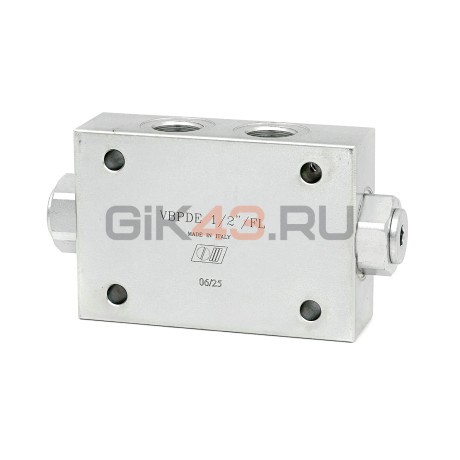 Гидрозамок двусторонний VBPDE 1/2 FL (V0195)