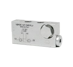 Гидрозамок двусторонний VBPDE 1/4L CMP/FLV (V0117)