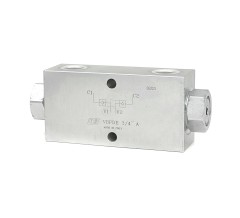 Гидрозамок двусторонний VBPDE 3/4 A (V0191)