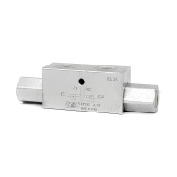 Гидрозамок двусторонний VBPDE 3/8 (V0050)