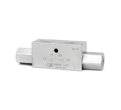 Гидрозамок двусторонний VBPDE 3/8 (V0050)