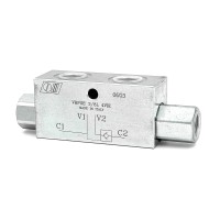 Гидрозамок односторонний VBPSE 3/8'' L 4 VIE
