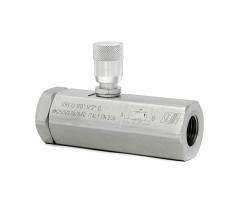 Дроссель VRFU 90° 1/2 compensato с обратным клапаном