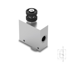 Регулятор расхода VPR/2/RL 34/V/AC