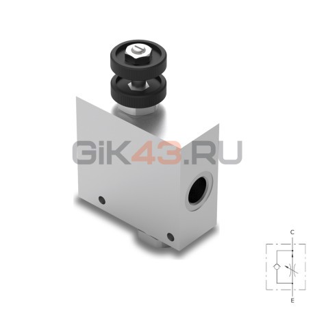 Регулятор расхода VPR/2/RL 34/V/AC